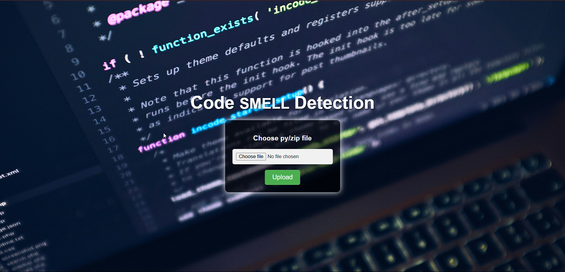 Code Smell Detection Tool